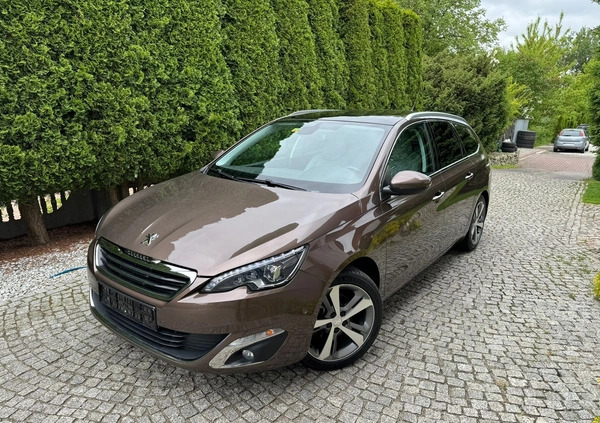 Peugeot 308 cena 35900 przebieg: 157715, rok produkcji 2014 z Konin małe 781